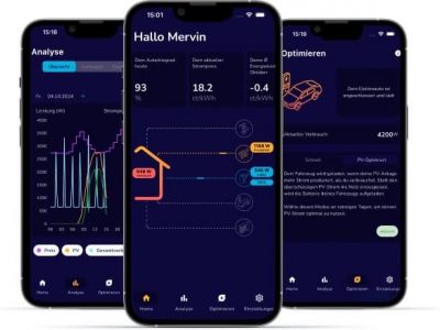 SpotmyEnergy App zur Überwachung von Stromverbrauch, -erzeugung und -kosten